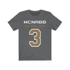 T-Shirt Asphalt / S McNabb 3 Unisex Jersey Tee