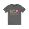 T-Shirt Asphalt / S My Heart Belongs To Baertschi Unisex Jersey Tee