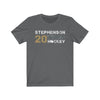T-Shirt Asphalt / S Stephenson 20 Vegas Hockey Unisex Jersey Tee