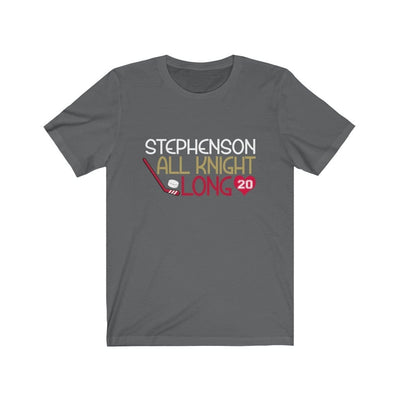 T-Shirt Asphalt / S Stephenson All Knight Long Unisex Jersey Tee