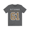 T-Shirt Asphalt / S Stone 61 Unisex Jersey Tee