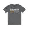 T-Shirt Asphalt / S Theodore 27 Vegas Hockey Unisex Jersey Tee