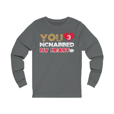 Long-sleeve "You McNabbed My Heart" Unisex Jersey Long Sleeve Shirt