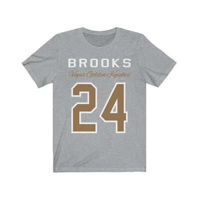 T-Shirt Athletic Heather / S Brooks 24 Unisex Jersey Tee