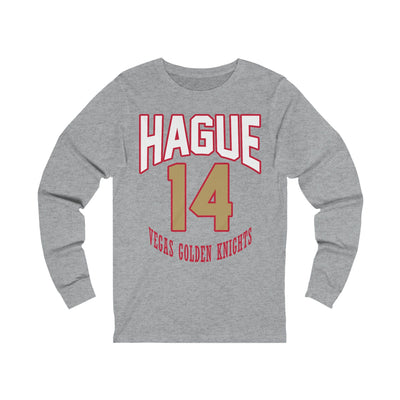 Long-sleeve Hague 14 Vegas Golden Knights Retro Unisex Jersey Long Sleeve Shirt