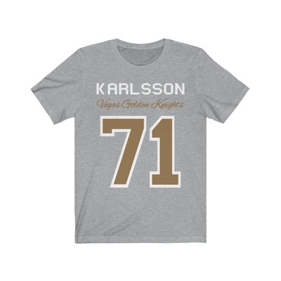 T-Shirt Athletic Heather / S Karlsson 71 Unisex Jersey Tee