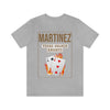 T-Shirt Martinez 23 Poker Cards Unisex Jersey Tee