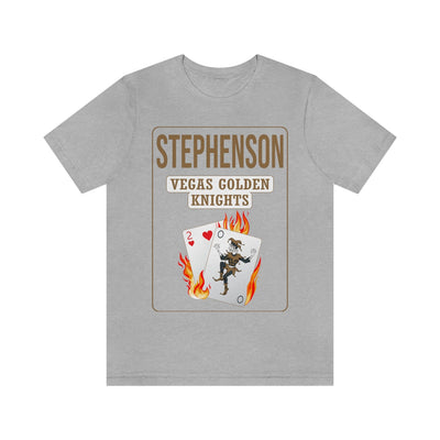 T-Shirt Stephenson 20 Poker Cards Unisex Jersey Tee