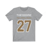 T-Shirt Athletic Heather / S Theodore 27 Unisex Jersey Tee