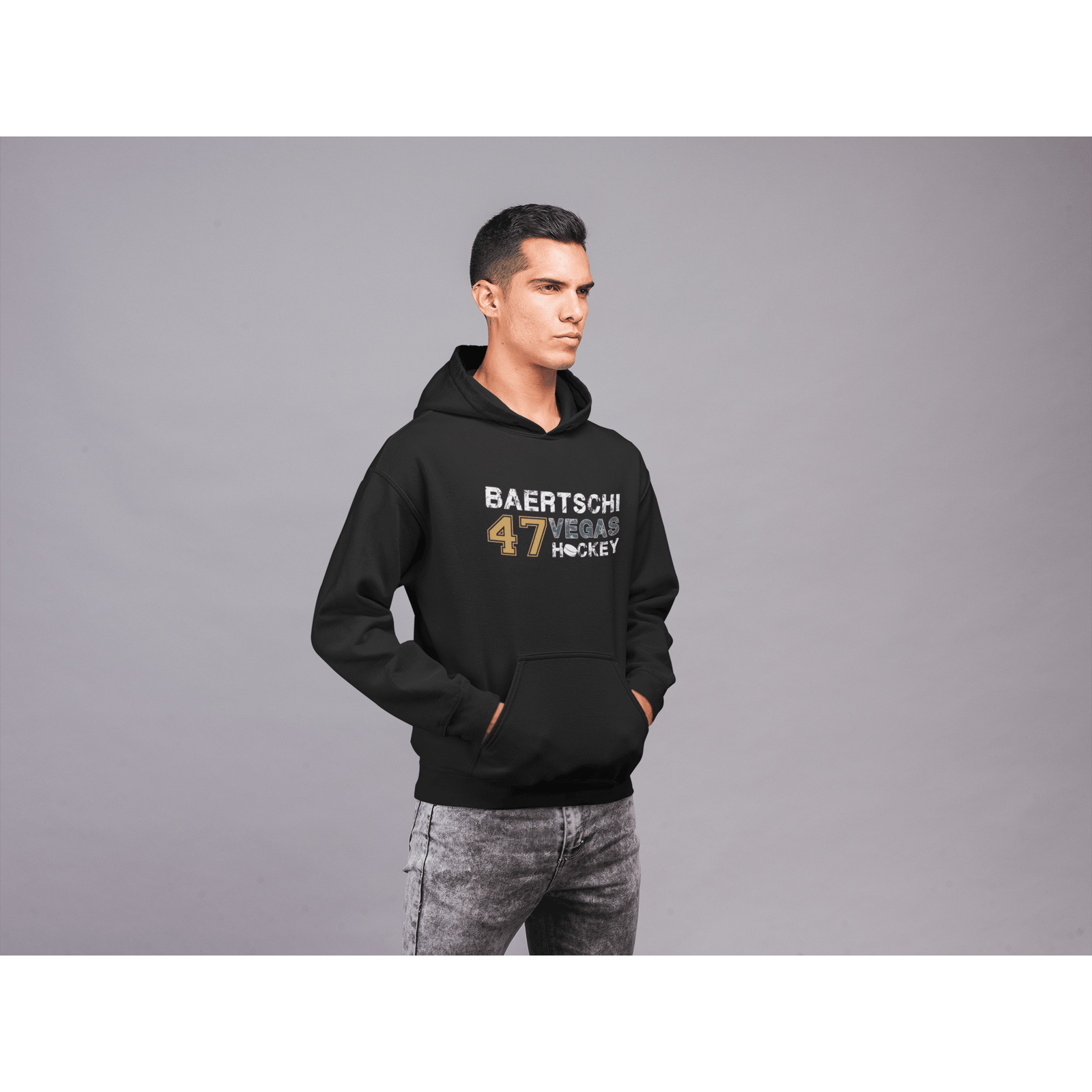 Hoodie Baertschi 47 Vegas Hockey Unisex Hooded Sweatshirt
