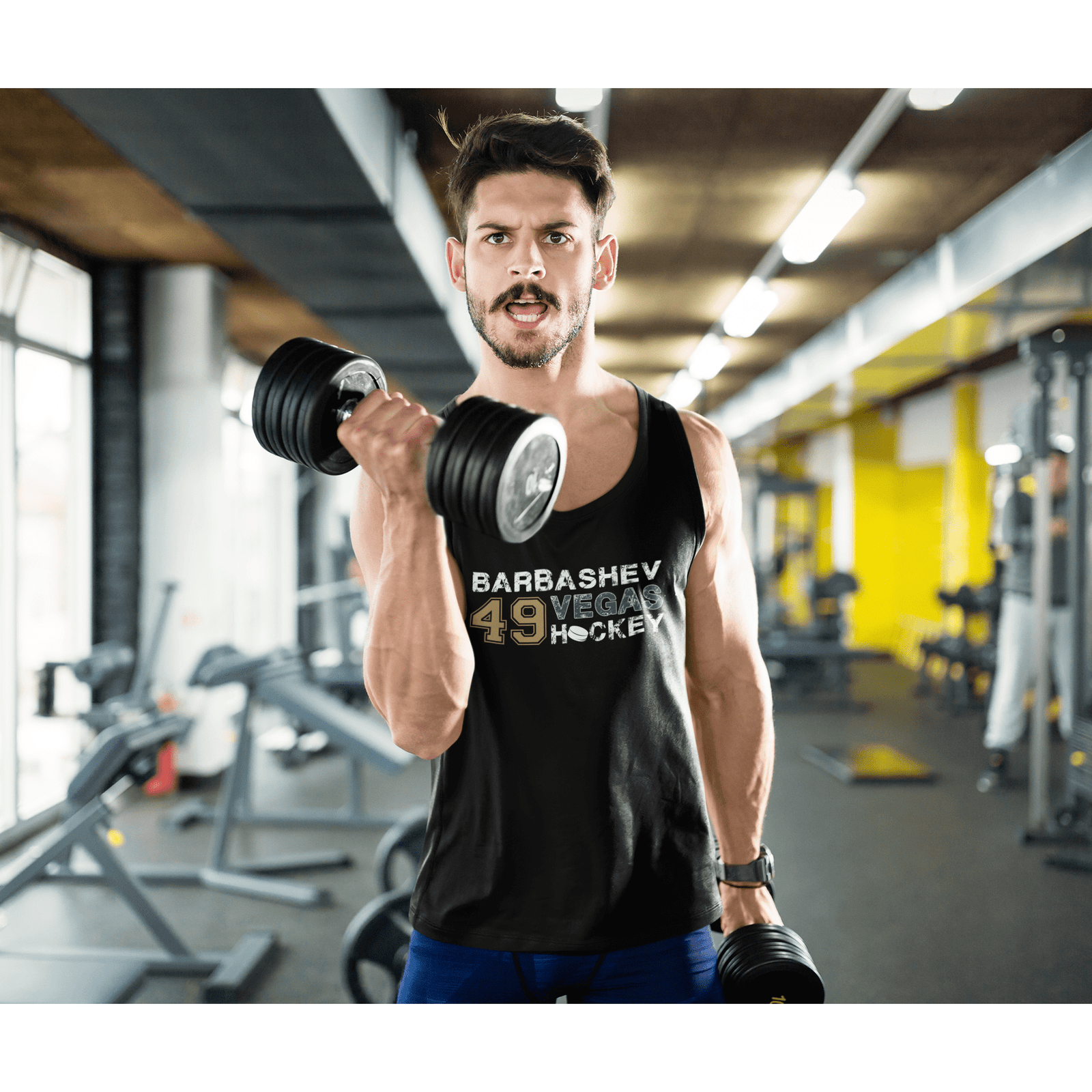 Tank Top Barbashev 49 Vegas Hockey Unisex Jersey Tank Top