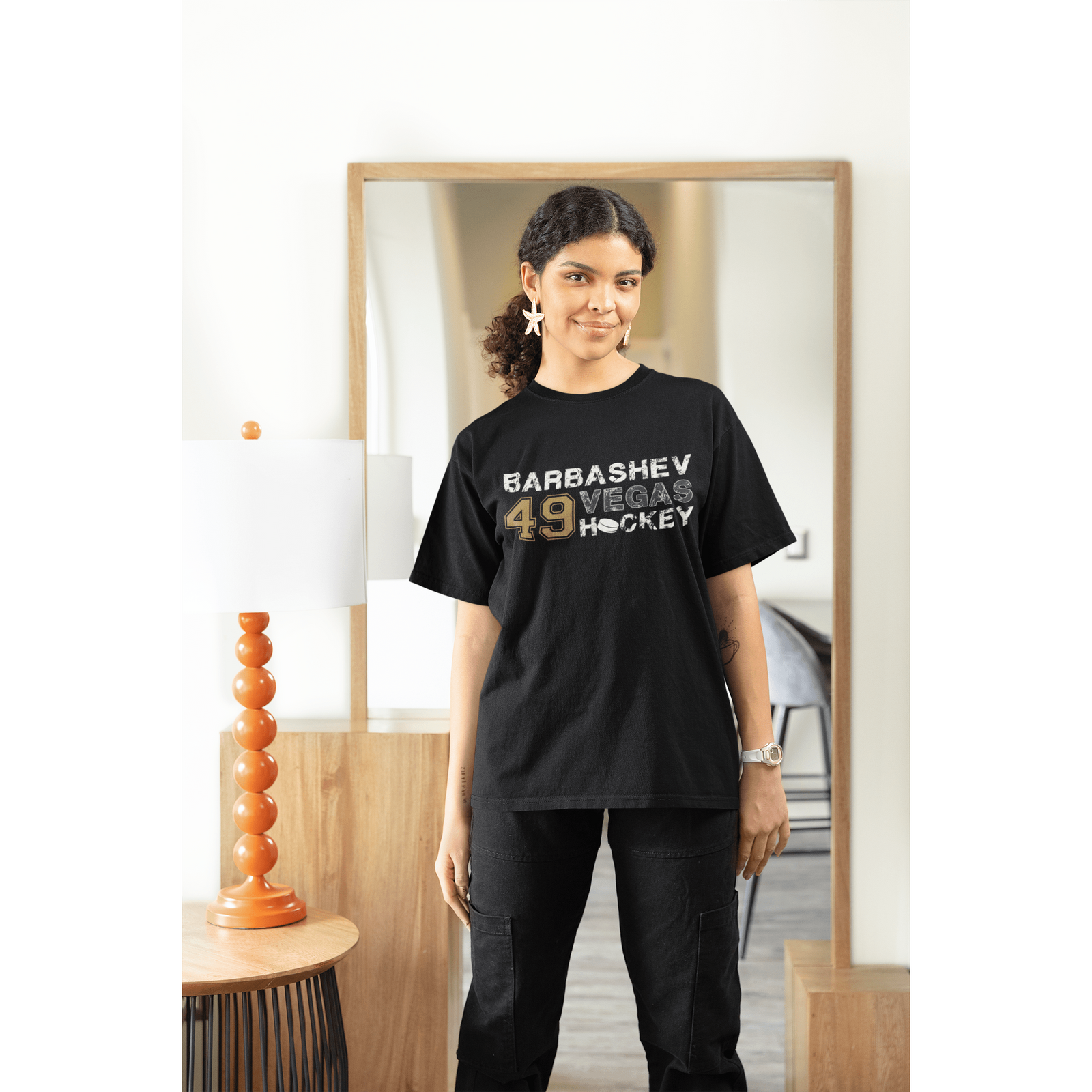 T-Shirt Barbashev 49 Vegas Hockey Unisex Jersey Tee