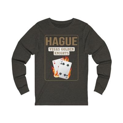 Long-sleeve Hague 14 Poker Cards Unisex Jersey Long Sleeve Shirt