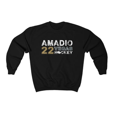 Sweatshirt Amadio 22 Vegas Hockey Unisex Crewneck Sweatshirt