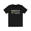 T-Shirt Black / L Baertschi 47 Vegas Hockey Unisex Jersey Tee