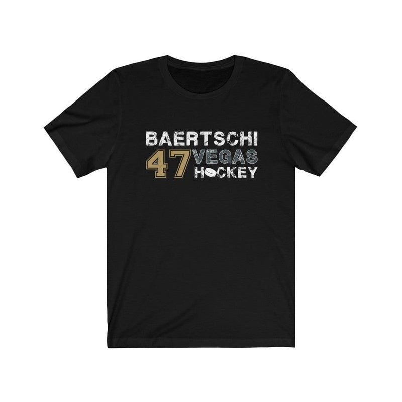 T-Shirt Baertschi 47 Vegas Hockey Unisex Jersey Tee