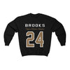 Sweatshirt Black / L Brooks 24 Vegas Golden Knights Unisex Crewneck Sweatshirt