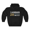 Hoodie Black / L Carrier 28 Vegas Hockey Unisex Hooded Sweatshirt