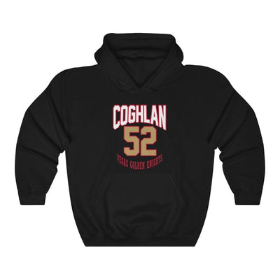 Hoodie Black / L Coghlan 52 Vegas Golden Knights Retro Unisex Hooded Sweatshirt