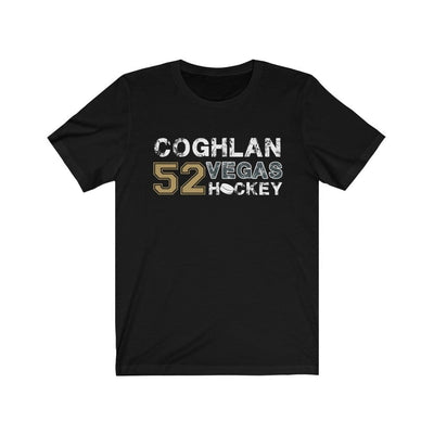 T-Shirt Black / L Coghlan 52 Vegas Hockey Unisex Jersey Tee
