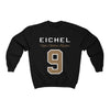 Sweatshirt Black / L Eichel 9 Vegas Golden Knights Unisex Crewneck Sweatshirt