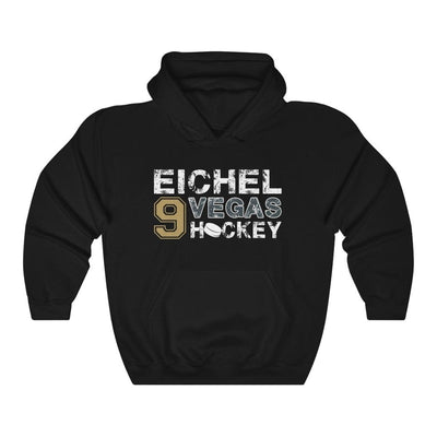 Hoodie Black / L Eichel 9 Vegas Hockey Unisex Hooded Sweatshirt