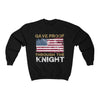 Sweatshirt Black / L Gave Proof Through The Knight Unisex Crewneck Sweatshirt