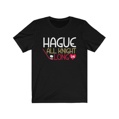 T-Shirt Black / L Hague All Knight Long Unisex Jersey Tee