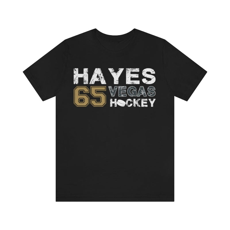 T-Shirt Hayes 65 Vegas Hockey Unisex Jersey Tee