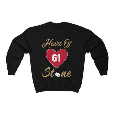 Sweatshirt Black / L Heart Of Stone Unisex Crewneck Sweatshirt
