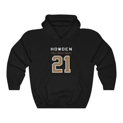 Hoodie Black / L Howden 21 Vegas Golden Knights Unisex Hooded Sweatshirt