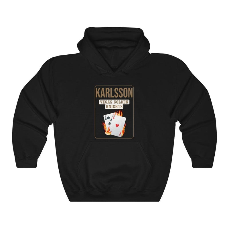 Hoodie Karlsson 71 Poker Cards Unisex Hooded Sweatshirt