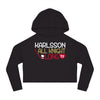 Hoodie Karlsson All Knight Long Women's Cropped Hooded Sweatshirt