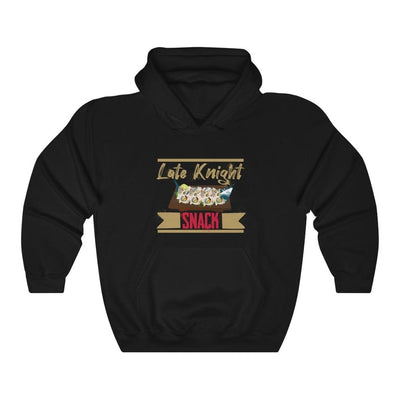Hoodie Black / L Late Knight Snack Unisex Hooded Sweatshirt