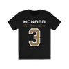 T-Shirt Black / L McNabb 3 Unisex Jersey Tee