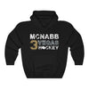 Hoodie Black / L Mcnabb 3 Vegas Hockey Unisex Hooded Sweatshirt