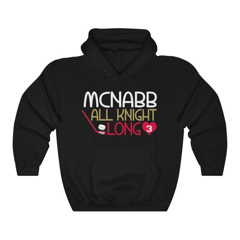Hoodie McNabb All Knight Long Unisex Fit Hooded Sweatshirt