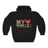 Hoodie Black / L My Heart Belongs To Pietrangelo Unisex Hooded Sweatshirt