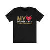 T-Shirt Black / L My Heart Belongs To Pietrangelo Unisex Jersey Tee
