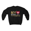 Sweatshirt Black / L My Heart Belongs To Thompson Unisex Crewneck Sweatshirt