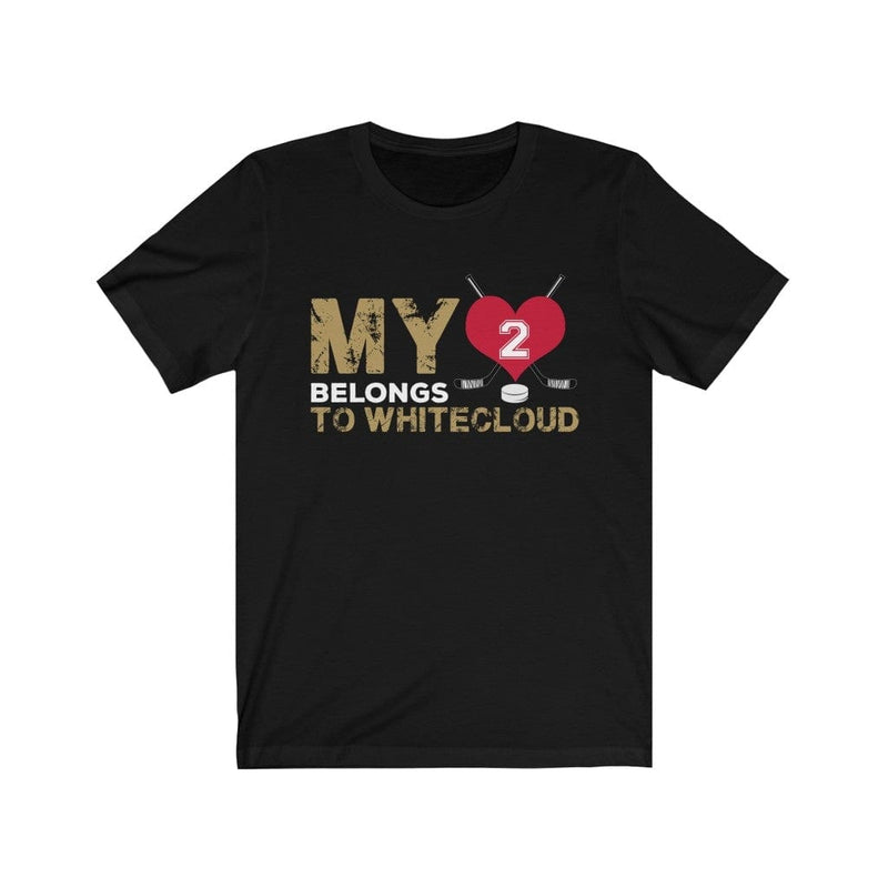 T-Shirt My Heart Belongs To Whitecloud Unisex Jersey Tee