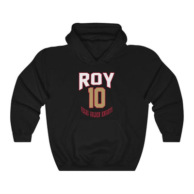 Hoodie Black / L Roy 10 Vegas Golden Knights Retro Unisex Hooded Sweatshirt