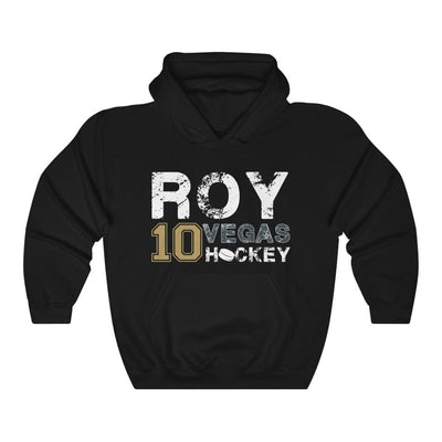 Hoodie Black / L Roy 10 Vegas Hockey Unisex Hooded Sweatshirt