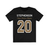 T-Shirt Black / L Stephenson 20  Unisex Jersey Tee