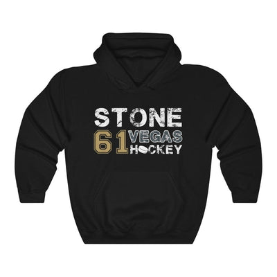 Hoodie Black / L Stone 61 Vegas Hockey Unisex Hooded Sweatshirt