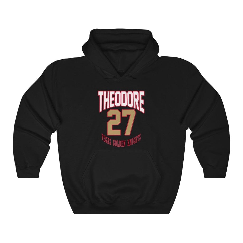 Theodore 27 Vegas Golden Knights Retro Unisex Hooded Sweatshirt