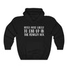 Hoodie Black / L "Voted Most Likely To End Up In The Penalty Box" Unisex Hooded Sweatshirt