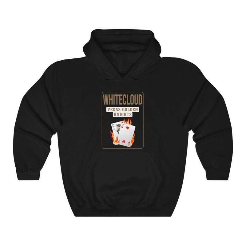 Hoodie Whitecloud 2 Poker Cards Unisex Hooded Sweatshirt