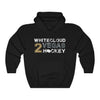 Hoodie Black / L Whitecloud 2 Vegas Hockey Unisex Hooded Sweatshirt