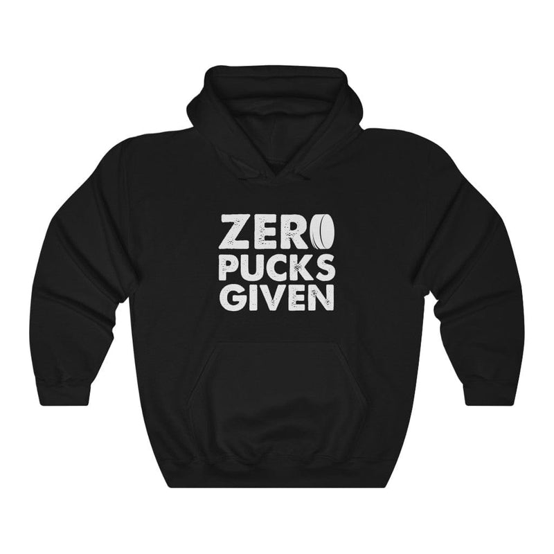 Hoodie "Zero Pucks Given" Unisex Hooded Sweatshirt